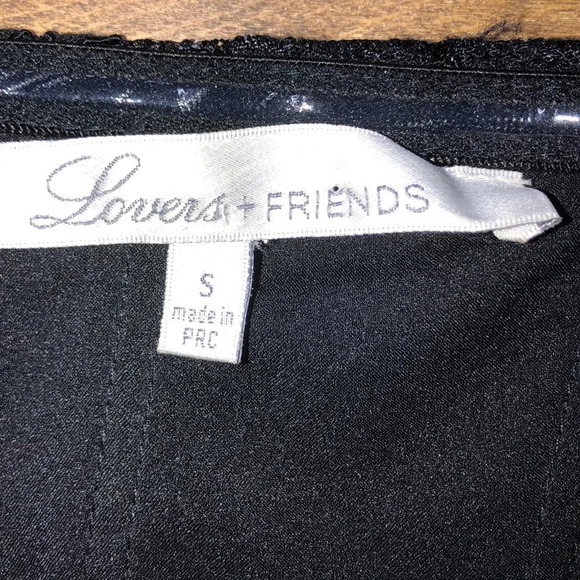 LOVERS + FRIENDS medium black cocktail party dress - Picture 5 of 15